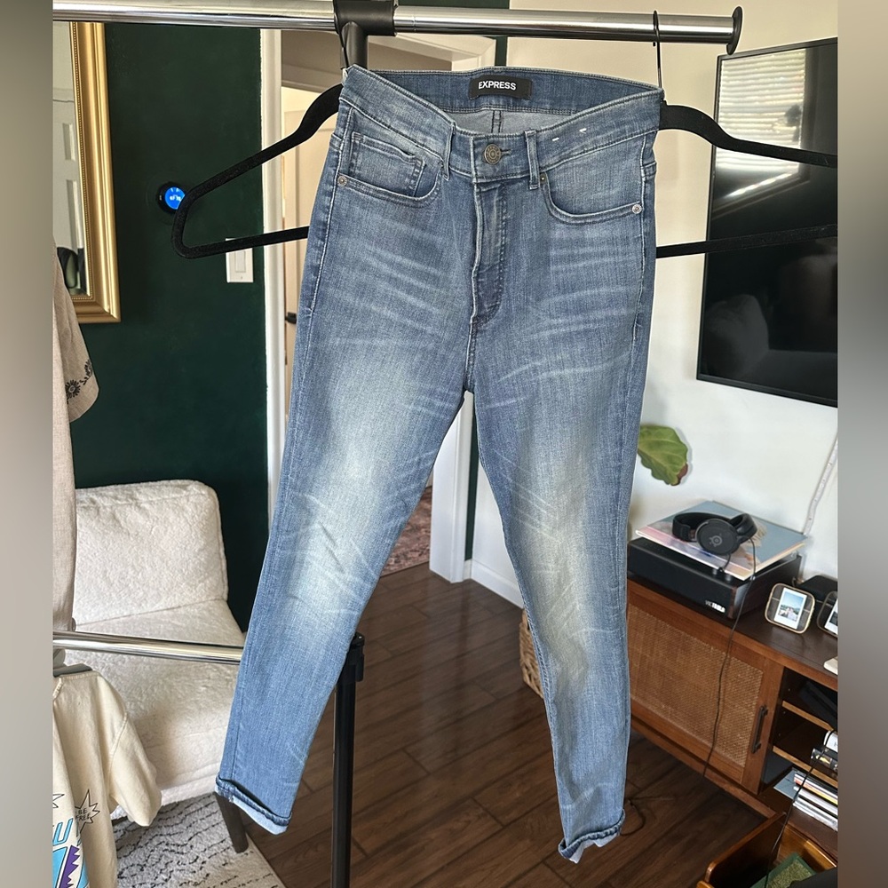 Express - NWOT stretch high rise jean legging